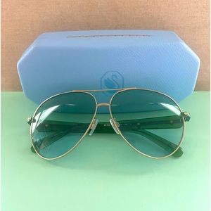 Swarovski Aviator Sunglasses w/ Case